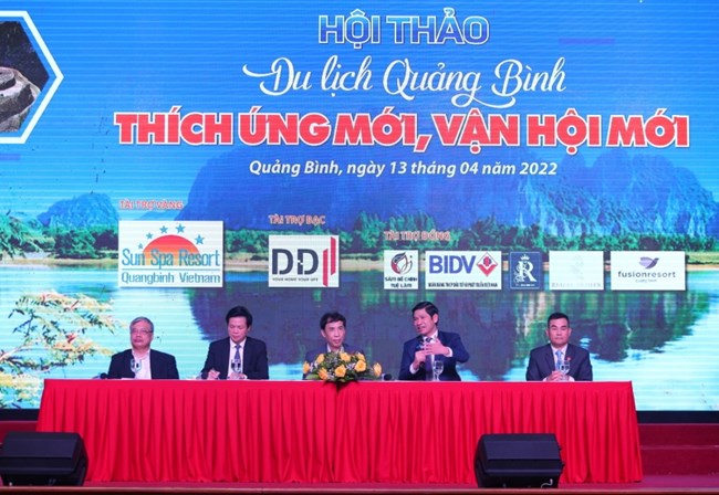 Quảng Bình: Du lịch thích ứng theo hướng tăng trưởng xanh (13/04/2022)